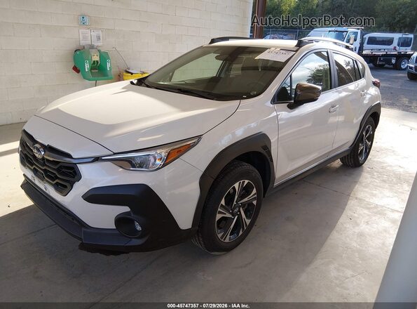 JF2GUADC9R8877423 2024 SUBARU CROSSTREK Кремовый Передняя левая четверть