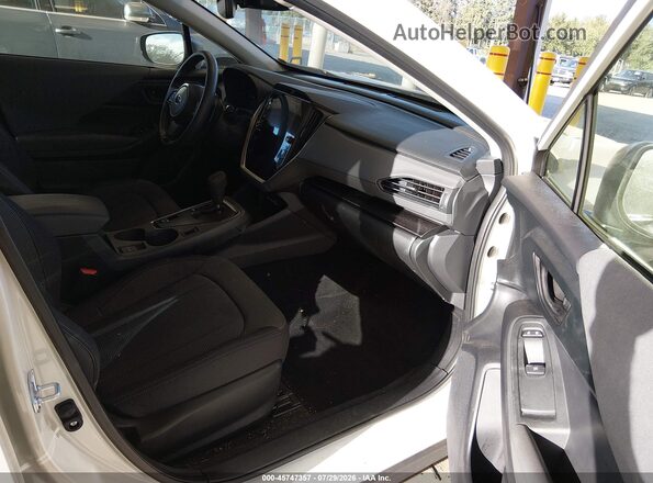 JF2GUADC9R8877423 2024 SUBARU CROSSTREK Кремовый Вид салона спереди