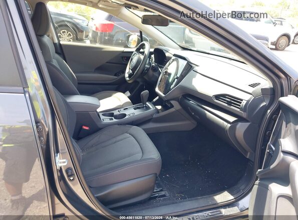 JF2GUADC9R8885618 2024 SUBARU CROSSTREK Gray Widok wnętrza z przodu