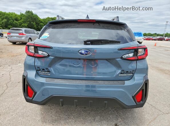 JF2GUADC9R8906998 2024 SUBARU CROSSTREK Синий Вид сзади