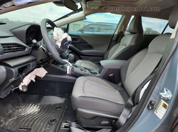 JF2GUADC9R8906998 2024 SUBARU CROSSTREK Синий Вид салона спереди