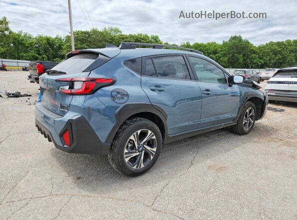 JF2GUADC9R8906998 2024 SUBARU CROSSTREK Синий Задняя правая четверть