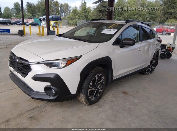 JF2GUADC9R8912963 2024 SUBARU CROSSTREK White Front left