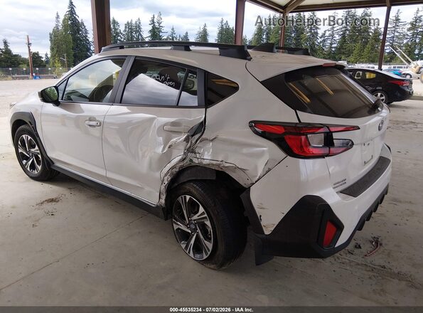 JF2GUADC9R8912963 2024 SUBARU CROSSTREK White Rear left