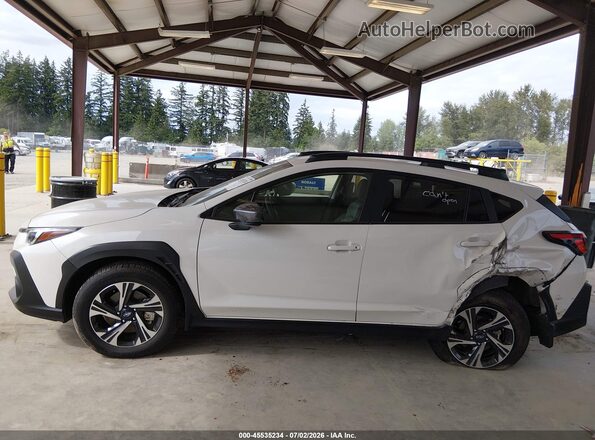 JF2GUADC9R8912963 2024 SUBARU CROSSTREK White 360 interior view