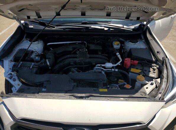 JF2GUADC9RH257090 2024 SUBARU CROSSTREK White Вид підкапотного простору