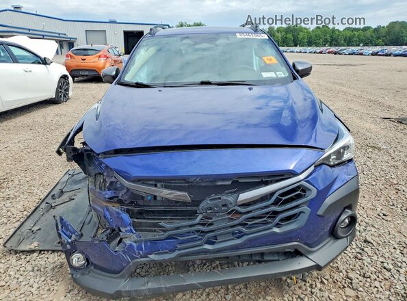JF2GUADC9RH853042 2024 SUBARU CROSSTREK Blue Front view