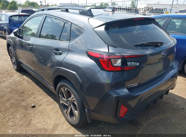 JF2GUADCXR8220971 2024 SUBARU CROSSTREK Серый Задняя левая четверть