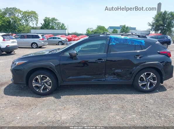 JF2GUADCXR8268342 2024 SUBARU CROSSTREK Black სალონის 360-გრადუსიანი ხედი