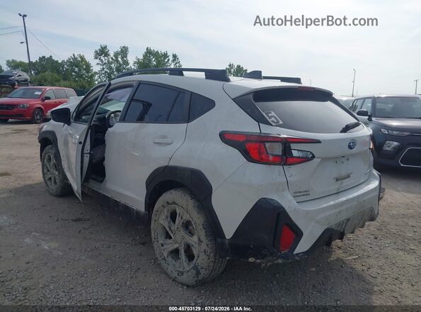 JF2GUADCXR8330175 2024 SUBARU CROSSTREK White უკანა მარცხენა