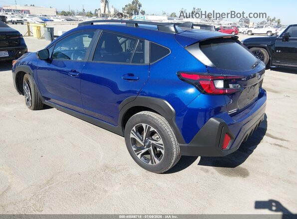 JF2GUADCXR8918237 2024 SUBARU CROSSTREK Blue Rear left