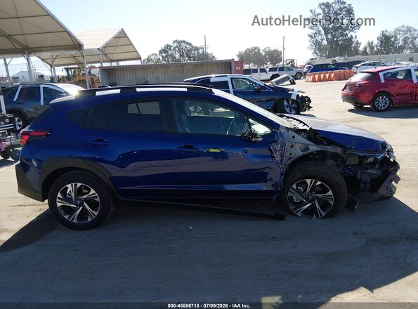 JF2GUADCXR8918237 2024 SUBARU CROSSTREK Blue Rear interior view