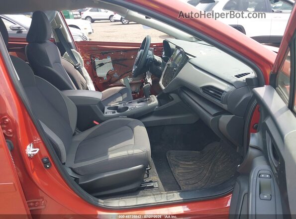 JF2GUHDC0SH214305 2025 SUBARU CROSSTREK Orange Front interior view