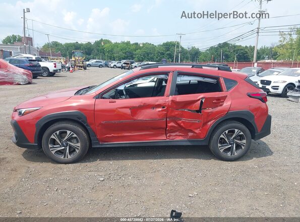 JF2GUHDC0SH214305 2025 SUBARU CROSSTREK Orange 360 interior view