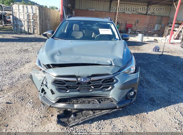 JF2GUHDC0SH315585 2025 SUBARU CROSSTREK Blue Instrument cluster view