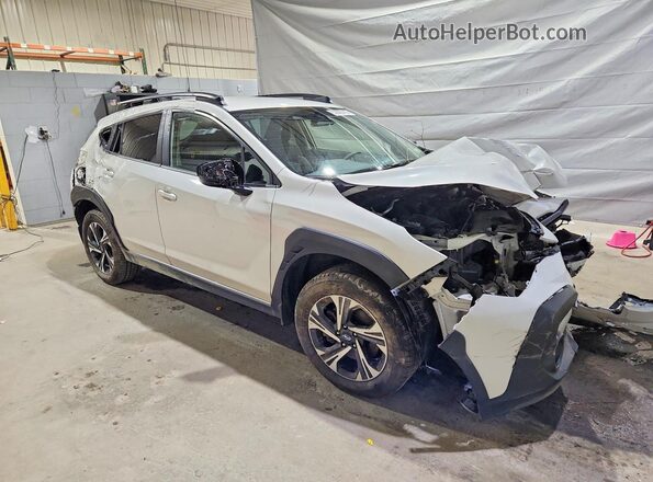 JF2GUHDC1S8225801 2025 SUBARU CROSSTREK White Передня права чверть