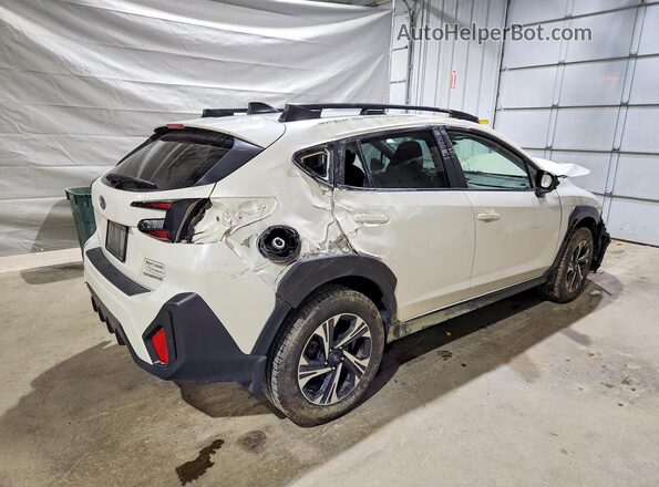 JF2GUHDC1S8225801 2025 SUBARU CROSSTREK White Задня права чверть