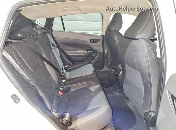 JF2GUHDC1S8225801 2025 SUBARU CROSSTREK White Вид задніх сидінь