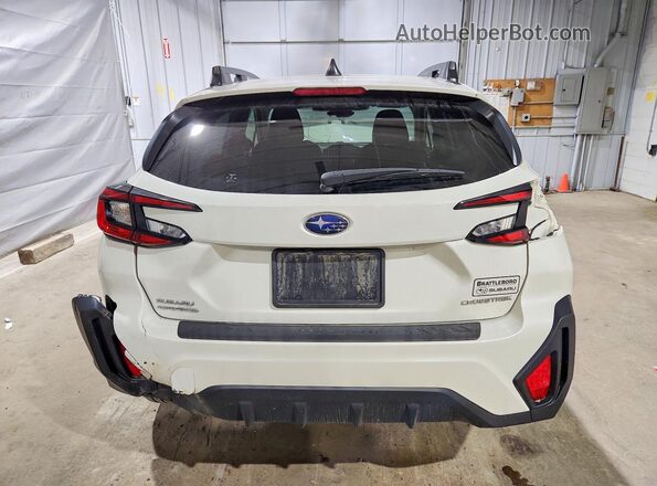 JF2GUHDC1S8225801 2025 SUBARU CROSSTREK White Вид ззаду