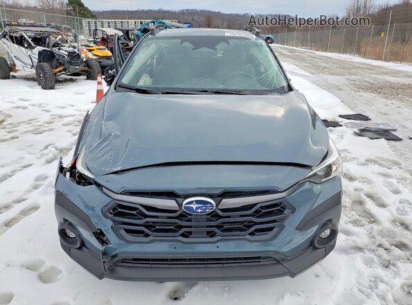 JF2GUHDC1S8340253 2025 SUBARU CROSSTREK Gray Вид спереду