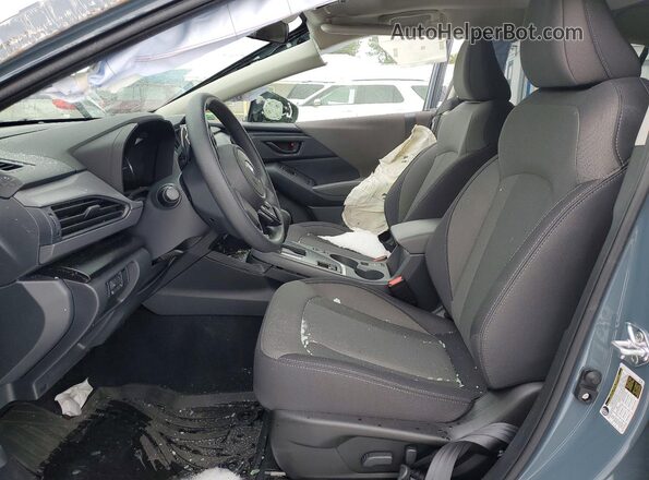 JF2GUHDC1S8340253 2025 SUBARU CROSSTREK Gray Вид салону спереду