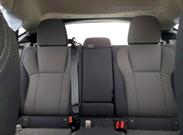 JF2GUHDC1S8340253 2025 SUBARU CROSSTREK Gray Вид задніх сидінь