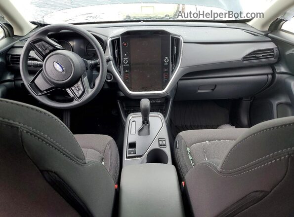 JF2GUHDC1S8340253 2025 SUBARU CROSSTREK Gray Вид панелі приладів