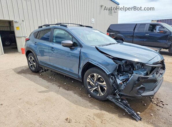 JF2GUHDC1SH310055 2025 SUBARU CROSSTREK Blue Delantero derecho