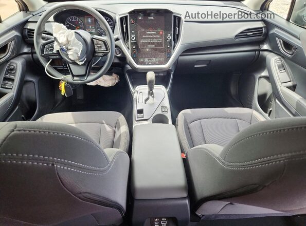 JF2GUHDC1SH310055 2025 SUBARU CROSSTREK Blue Vista del salpicadero