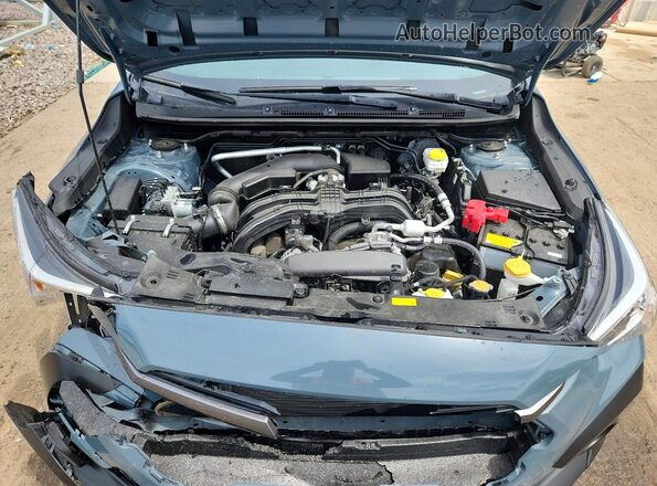 JF2GUHDC1SH310055 2025 SUBARU CROSSTREK Blue Vista interior trasera