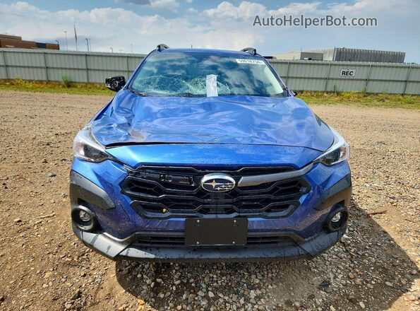 JF2GUHDC1SH316597 2025 SUBARU CROSSTREK Blue წინა ხედი
