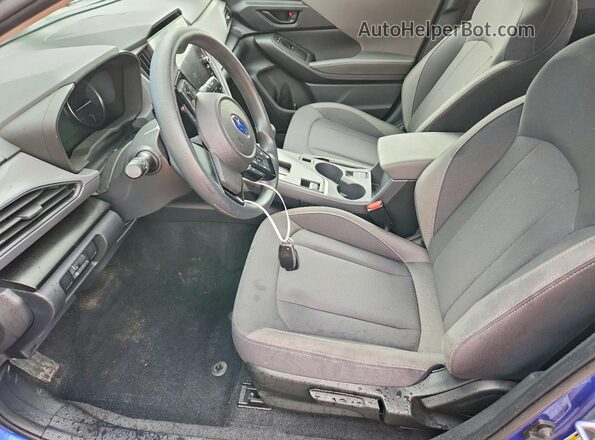 JF2GUHDC1SH316597 2025 SUBARU CROSSTREK Blue წინა სალონის ხედი
