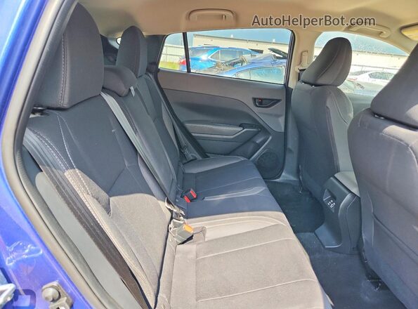 JF2GUHDC1SH316597 2025 SUBARU CROSSTREK Blue უკანა სალონის ხედი