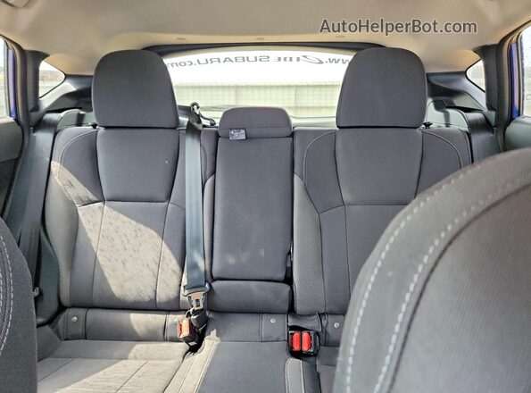 JF2GUHDC1SH316597 2025 SUBARU CROSSTREK Blue უკანა სავარძლების ხედი
