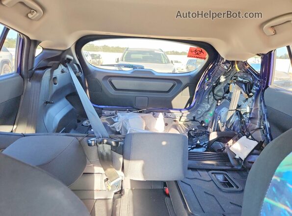 JF2GUHDC2S8238542 2025 SUBARU CROSSTREK Blue Widok tylnych siedzeń