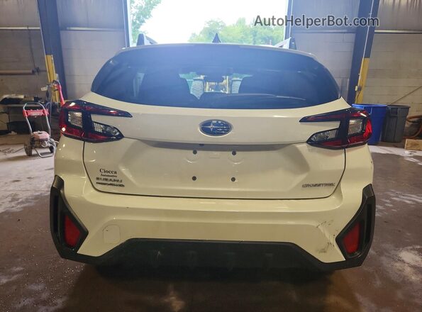JF2GUHDC2S8280421 2025 SUBARU CROSSTREK White უკანა ხედი