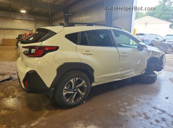 JF2GUHDC2S8280421 2025 SUBARU CROSSTREK White უკანა მარჯვენა