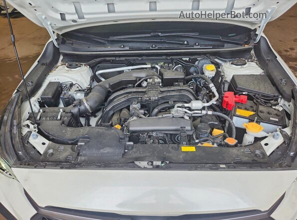 JF2GUHDC2S8280421 2025 SUBARU CROSSTREK White ძრავის განყოფილების ხედი