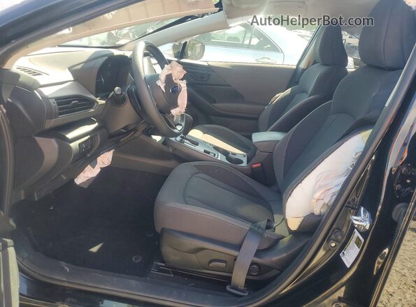 JF2GUHDC3SH243524 2025 SUBARU CROSSTREK Black Front interior view