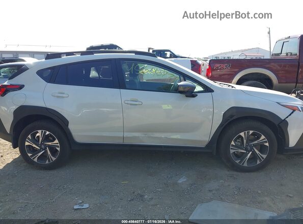 JF2GUHDC4S8264205 2025 SUBARU CROSSTREK White Widok wnętrza z tyłu