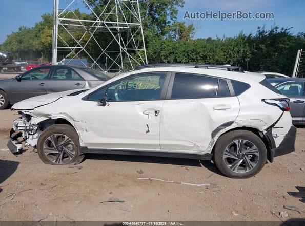 JF2GUHDC4S8264205 2025 SUBARU CROSSTREK White Widok wnętrza 360 stopni