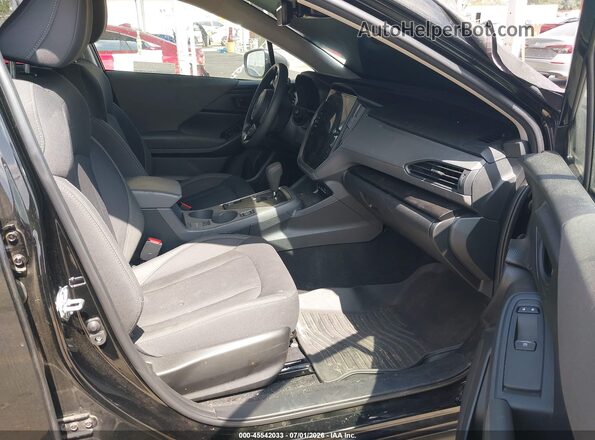 JF2GUHDC4SH244228 2025 SUBARU CROSSTREK Black Widok wnętrza z przodu