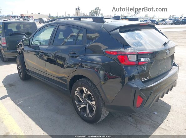 JF2GUHDC4SH244228 2025 SUBARU CROSSTREK Black Tył lewy