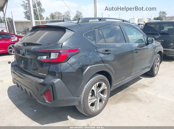 JF2GUHDC4SH244228 2025 SUBARU CROSSTREK Black Tył prawy