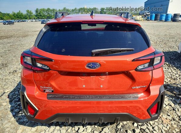 JF2GUHDC4SH278508 2025 SUBARU CROSSTREK Orange უკანა ხედი