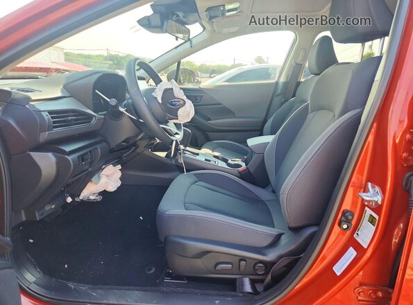 JF2GUHDC4SH278508 2025 SUBARU CROSSTREK Orange წინა სალონის ხედი