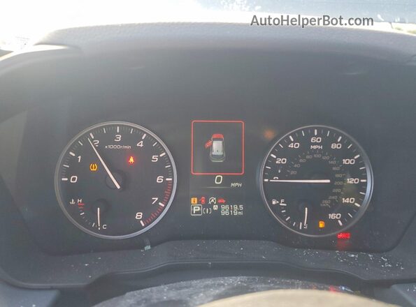 JF2GUHDC4SH298242 2025 SUBARU CROSSTREK Gray ხელსაწყოთა პანელის ხედი