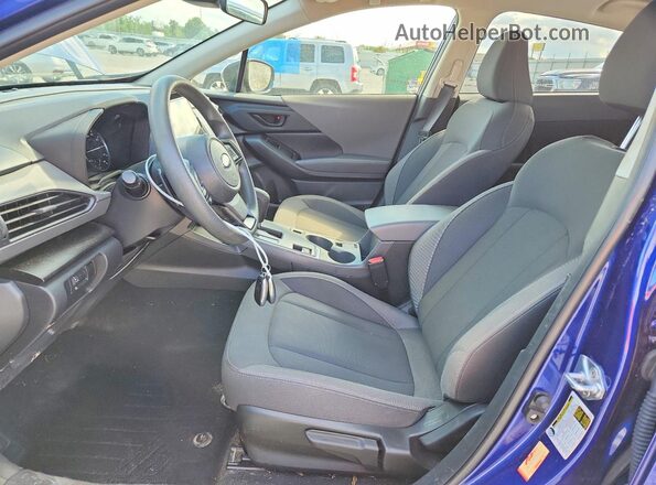 JF2GUHDC5S8280171 2025 SUBARU CROSSTREK Blue Widok wnętrza z przodu