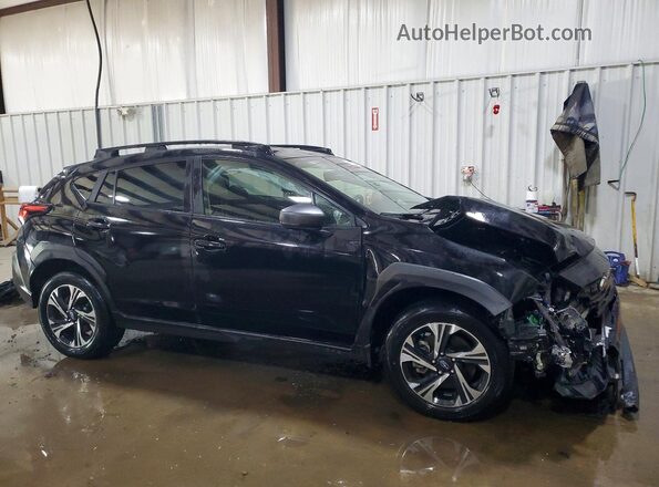 JF2GUHDC5S8282423 2025 SUBARU CROSSTREK Black Przód prawy