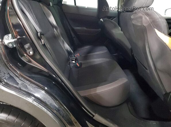 JF2GUHDC5S8282423 2025 SUBARU CROSSTREK Black Widok tylnych siedzeń